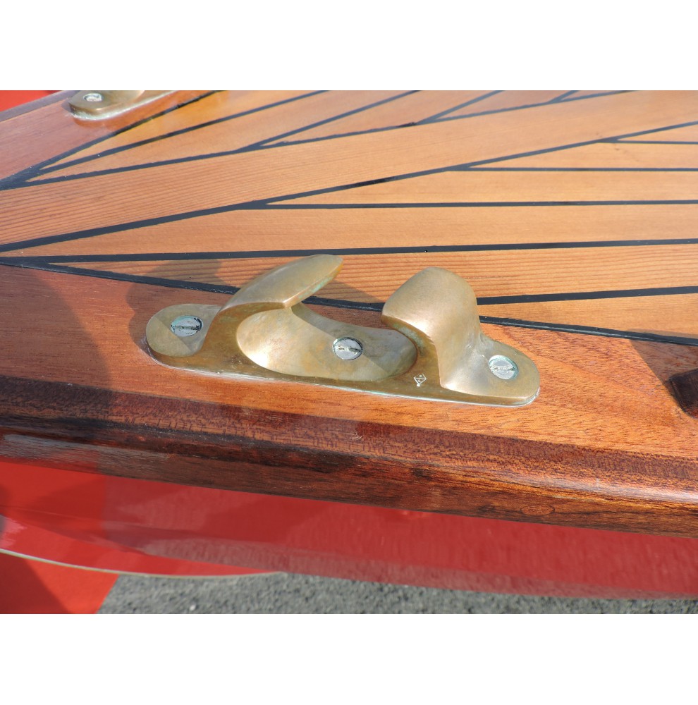 Bronze handed fairlead for boats