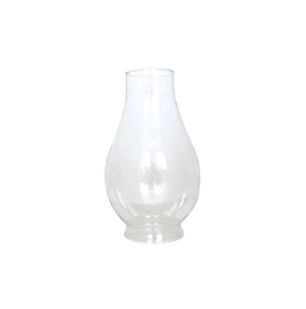 Glass chimney for oil lamp