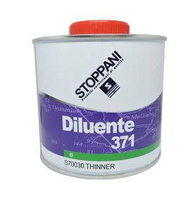 Diluente Stoppani 371 per vernice bicomponente a pennello 0,5L