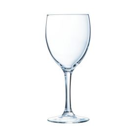 Verre à vin rond en verre trempé haute résistance 31 cl