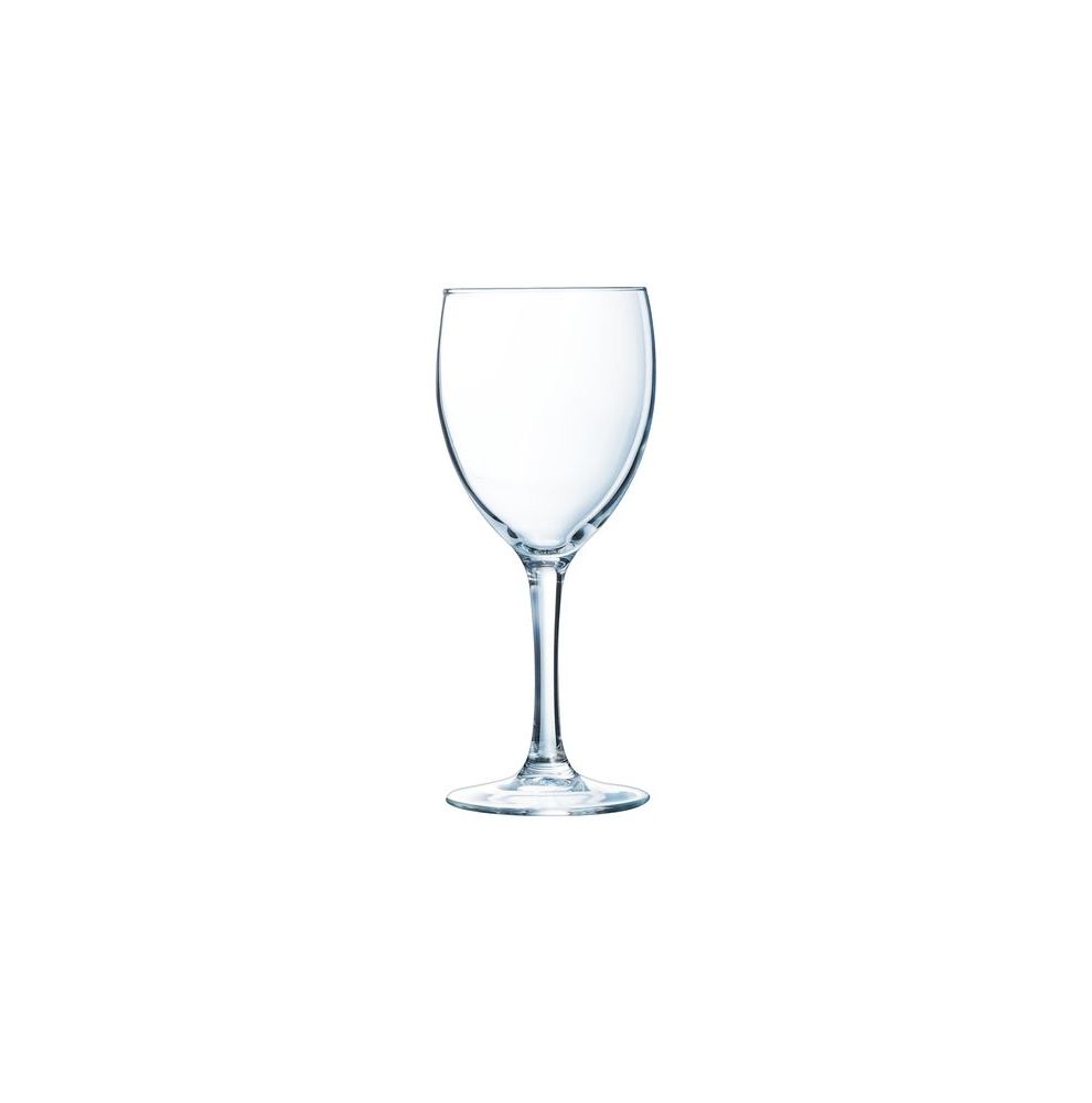 31 cl high-strength tempered glass round wine glass