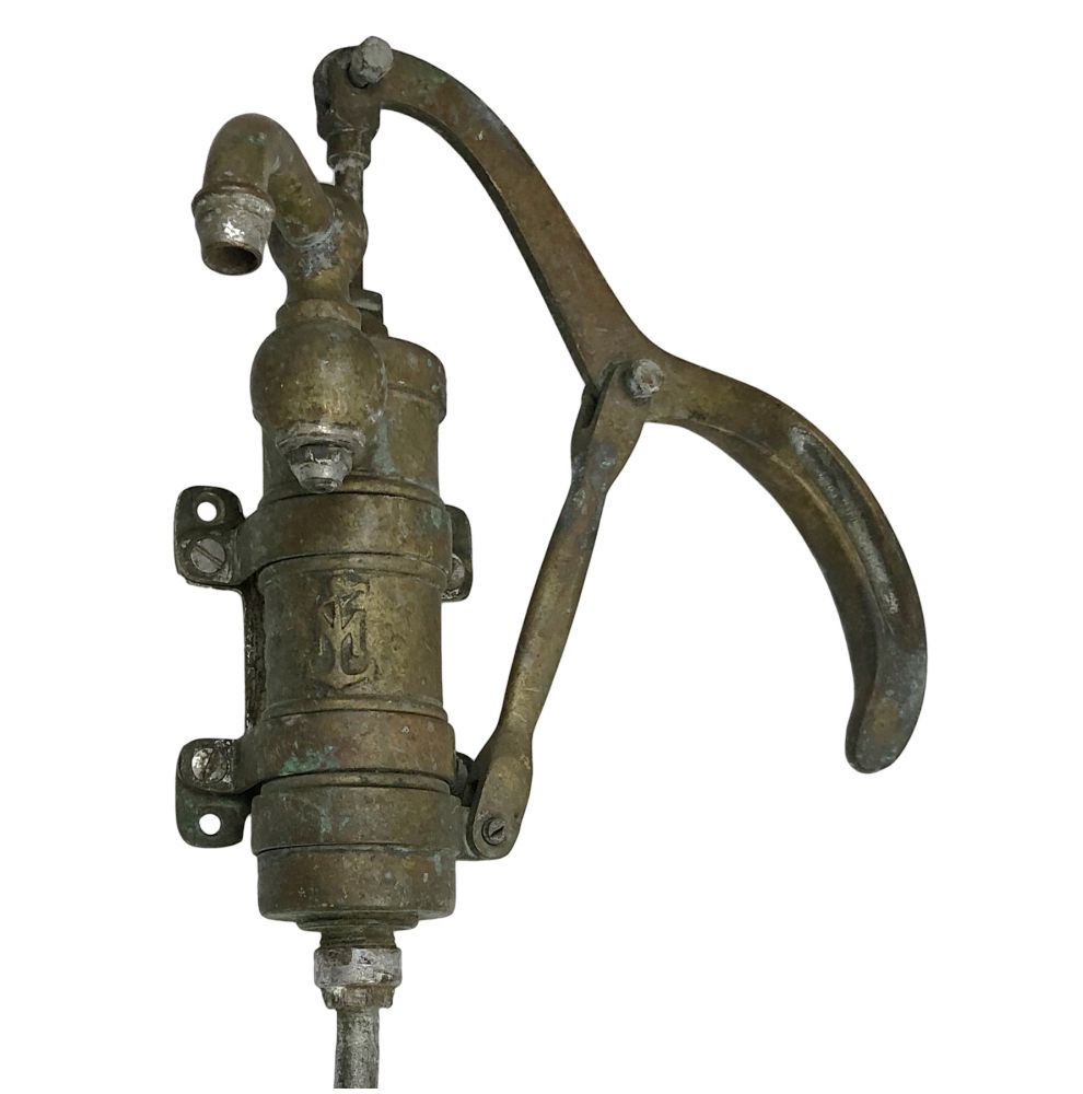 solid bronze galley pump