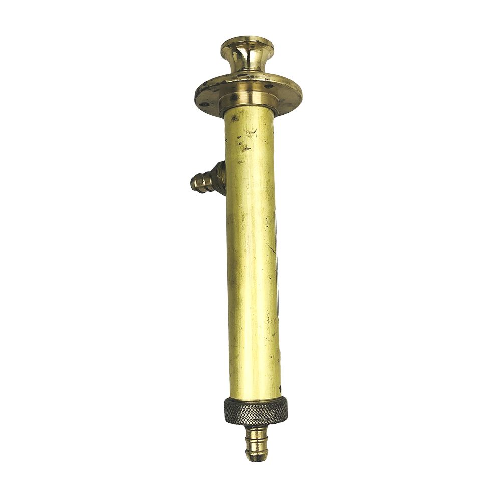 Hand brass plunger or bilge pump