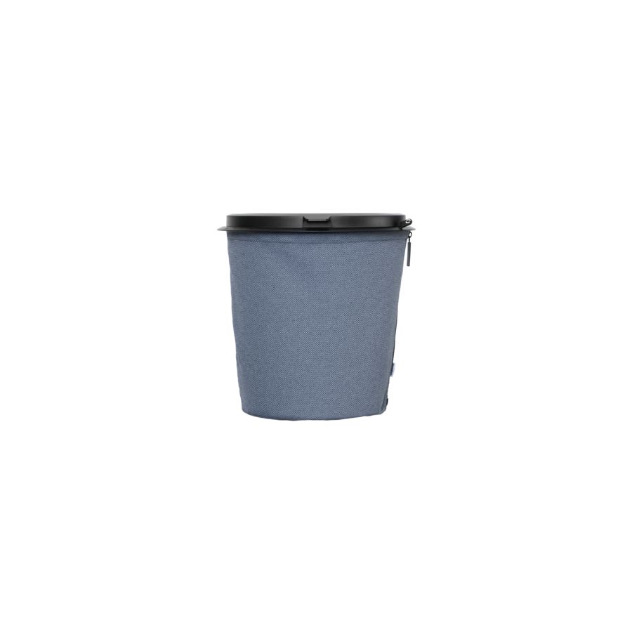 Retractable and flexible 5L water blue bin for boats