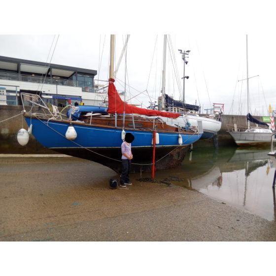 Bateau Al Louarn, voilier plan cornu à vendre